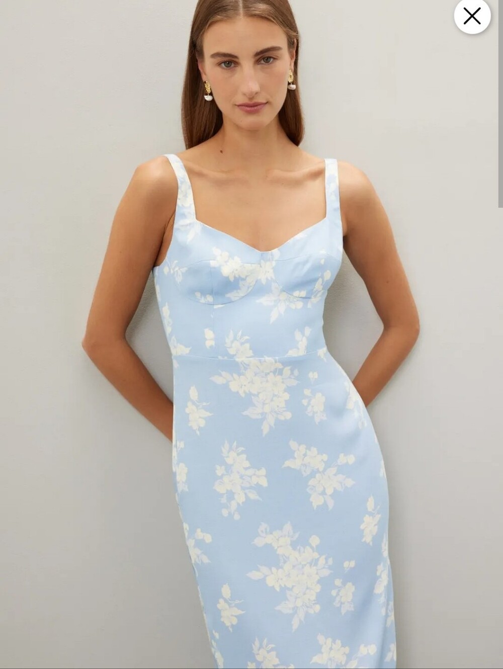 REFORMATION REVERIE DRESS SIZE 0 MSRP $378